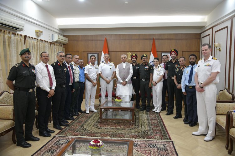 આર્થિક સુરક્ષાના અભ્યાસક્રમ અંતર્ગત દેશ-વિદેશના સૈન્ય અને સિવિલ સર્વિસિસના અધિકારીઓ ગુજરાતના પ્રવાસે