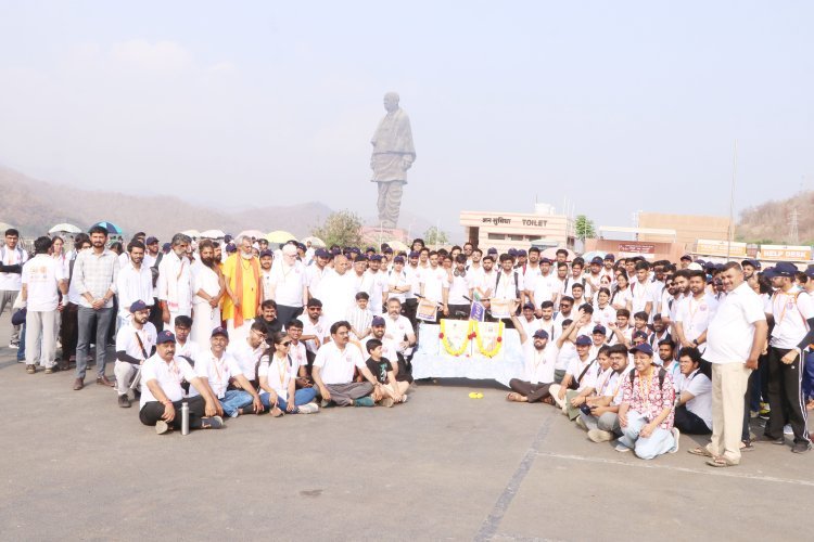 સ્ટેચ્યુ ઓફ યુનિટી વિસ્તાર વિકાસ અને પ્રવાસન નિયમન સત્તામંડળ, એકતા નગર નેશનલ મેડિકોઝ ઓર્ગેનાઇઝેશન દ્વારા એકતા નગરથી વડોદરા સુધી "સ્વામી વિવેકાનંદ સ્વસ્થ જીવન શૈલી જાગરૂકતા સાયકલ યાત્રા" યોજાઈ