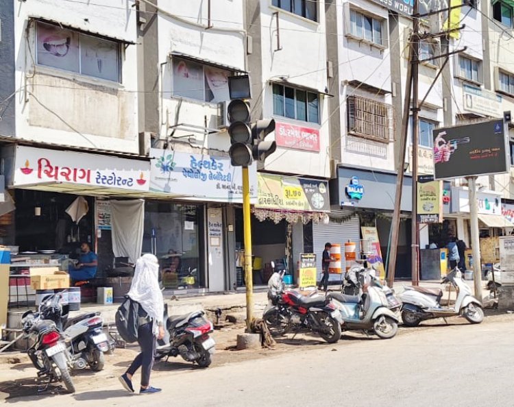 જૂનાગઢમાં સ્વયં સંચાલિત ટ્રાફીક સીગ્નલ પુર્ન: કાર્યરત કરવા માંગણી