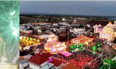 સાળંગપુરધામમાં ‘કૃતજ્ઞતાનો મહા મહોત્સવ’નો ભવ્ય પ્રારંભ આતશબાજી અને લોકડાયરાથી ભક્તિમય માહોલ છવાયો