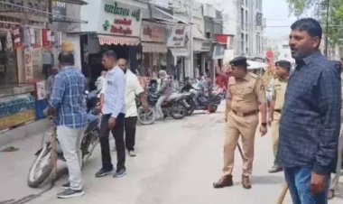 જૂનાગઢ એ ડિવિઝન પોલીસનું વિવિધ વિસ્તારોમાં ફૂટ પેટ્રોલિંગ