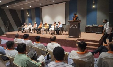 વેરાવળમાં ભાજપનાં ઉમેદવાર પરીચય કાર્યક્રમમાં ૩૩ ટકા મહિલા અનામતની ચર્ચા કરાઈ