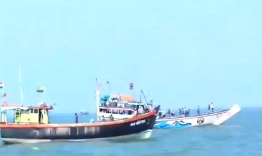 ઉનાના નવાબંદરની એક માછીમારી કરવા ગયેલ બોટ મધદરિયે પલ્ટી મારી જતા ડૂબી ગઈ, 6 ખલાસીઓનો આબાદ બચાવ