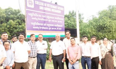 પશુચિકિત્સા અને પશુપાલન મહાવિદ્યાલય, ભુજને વી.સી.આઈ.ની માન્યતા પ્રાપ્ત થઇ