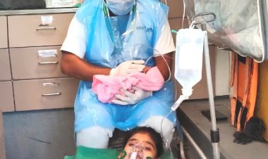 ભેંસાણમાં 108ની ટીમ દ્વારા મહિલાની નોર્મલ ડીલીવરી કરાઈ