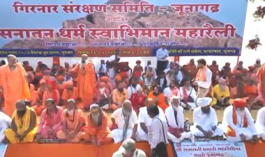 ગીરનાર બચાવ અભિયાન અંતર્ગત વિશાળ રેલી યોજાઈ: ૬૦ માંગણી સાથેનું આવેદનપત્ર અપાયું 