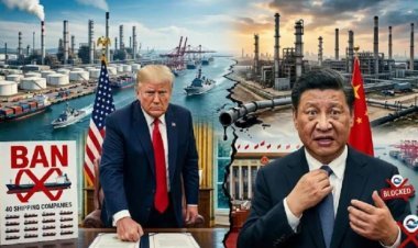 અમેરીકાએ ચીનની મુખ્ય તેલ રિફાઈનરી પર પ્રતિબંધ મુકયો