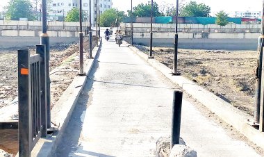 માણાવદરના રસાલા ડેમમાં આવેલા પુલમાં સેફ્ટી ગ્રિલ નાખવામાં બેદરકારી મોતનું કારણ બનશે