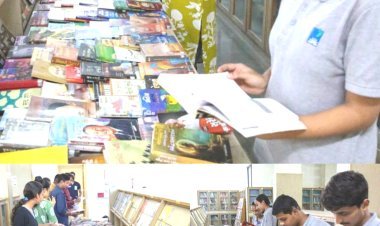 ડો.સુભાષ યુનિવર્સિટીની સેન્ટ્રલ લાઇબ્રેરીમાં ‘લિટરેચર કાર્નિવલ’નો ભવ્ય સફળ આયોજન