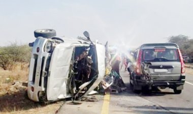 મધ્યપ્રદેશના ધારમાં પીકઅપ પલ્ટી જતા 16ના મોત