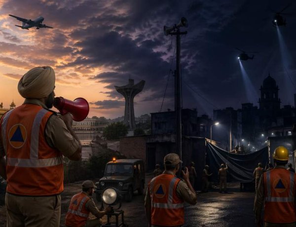 દેશની પશ્ચિમી સરહદે હાઈએલર્ટ : ગુજરાત, રાજસ્થાન, પંજાબ, જમ્મુ-કાશ્મીરમાં આજે સાંજે બ્લેકઆઉટ મોકડ્રીલ