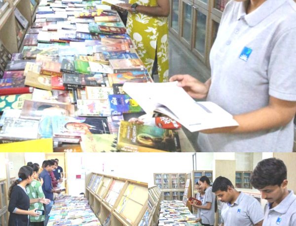 ડો.સુભાષ યુનિવર્સિટીની સેન્ટ્રલ લાઇબ્રેરીમાં ‘લિટરેચર કાર્નિવલ’નો ભવ્ય સફળ આયોજન