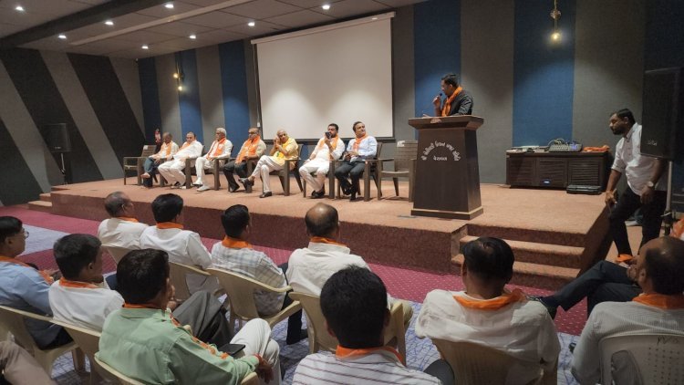 વેરાવળમાં ભાજપનાં ઉમેદવાર પરીચય કાર્યક્રમમાં ૩૩ ટકા મહિલા અનામતની ચર્ચા કરાઈ