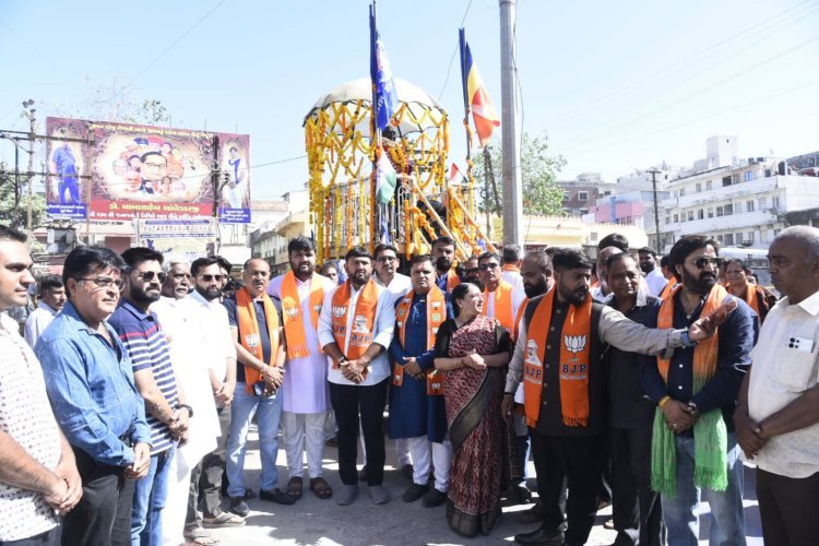 જૂનાગઢમાં ડો.બાબા સાહેબ આંબેડકરની જન્મ જયંતિની થયેલ ઉજવણી