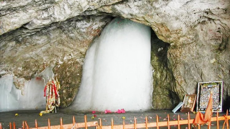 બાબા બરફાનીની પ્રથમ તસ્વીર સામે આવી : ભક્તોમાં ભારે ઉત્સાહ