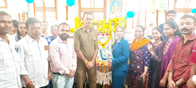 જૂનાગઢમાં સરકારી જીલ્લા પુસ્તકાલય ખાતે ડો. બાબાસાહેબ આંબેડકરની જન્મજયંતિની થયેલ ઉજવણી