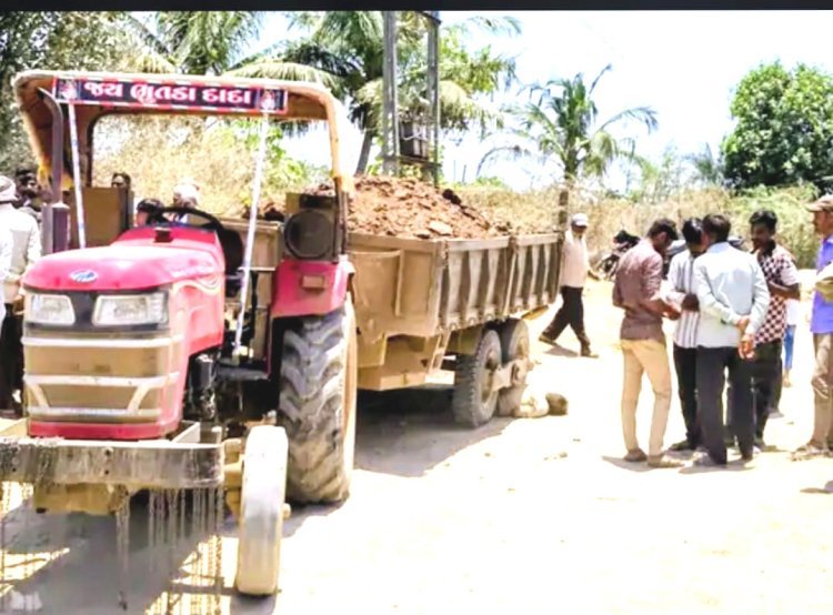 ગીર ગઢડાના વડવીયાળા ગામે ચાલુ ટ્રેકટરમાંથી પડી જતા ચાલકનું મોત