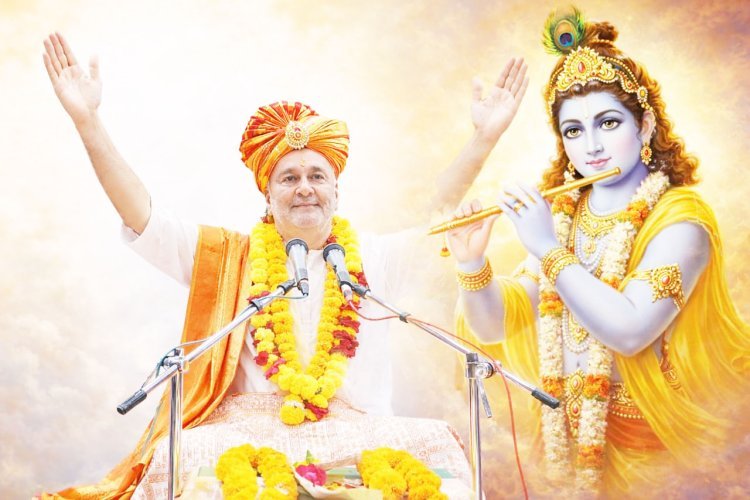 પોરબંદરમાં પવિત્ર પુરૂષોત્તમ માસે રઘુવંશી લોહાણા સમાજ દ્વારા શ્રીમદ ભાગવત સપ્તાહનું ભવ્ય આયોજન