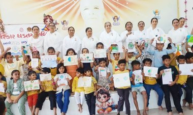 બ્રહ્માકુમારીજ દ્વારા જૂનાગઢમાં સમર કેમ્પમાં માતૃવંદના કાર્યક્રમ યોજાયો