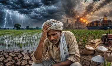 યુધ્ધ અને નબળુ ચોમાસુ : ભારત માટે બેવડુ સંકટ