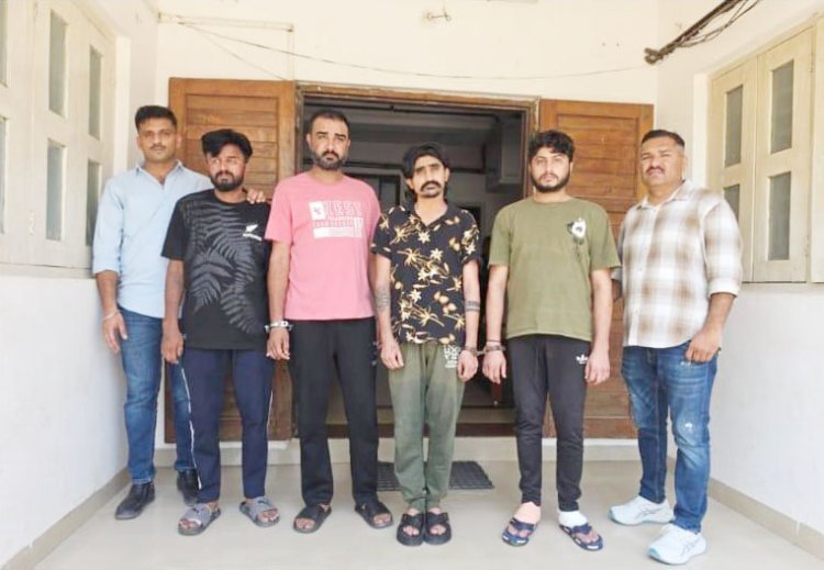પોરબંદરમાં ગુજસીટોક હેઠળ નોંધાયેલા ગુનાનાં ચાર આરોપીઓ ઝડપાયા