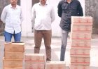જૂનાગઢનાં દોલતપરા સ્થિત રહેણાંક મકાનમાં પોલીસ ત્રાટકી : રૂા. 1.68 લાખનો વિદેશી દારૂ ઝડપાયો