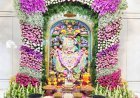 શ્રી કષ્ટભંજનદેવ દાદાને મોરની ડિઝાઇન વાળા જરદોશી વર્કવાળા વાઘા અને ડ્રાયફ્રૂટનો ભવ્ય અન્નકૂટ ધરાવાયો 