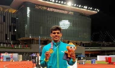 ગુજરાતનાં રાહુલ જાખરે એશિયન U-20 ડેકાથલોનમાં સુવર્ણ ચંદ્રક જીતી ઇતિહાસ રચ્યો