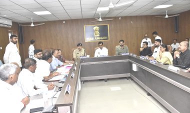 જૂનાગઢ જિલ્લા કલેકટર યોગેશ ચૌધરીના અધ્યક્ષ સ્થાને જિલ્લા સંકલન અને ફરિયાદ સમિતિની બેઠક યોજાઈ
