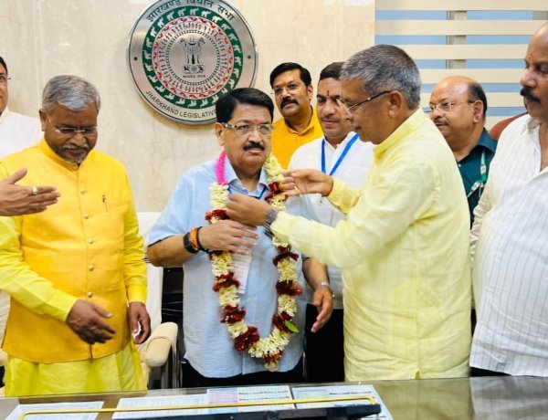 પરિમલભાઈ નથવાણી ઐતિહાસિક ચોથી ટર્મ માટે ઝારખંડથી રાજ્યસભામાં ચૂંટાયા
