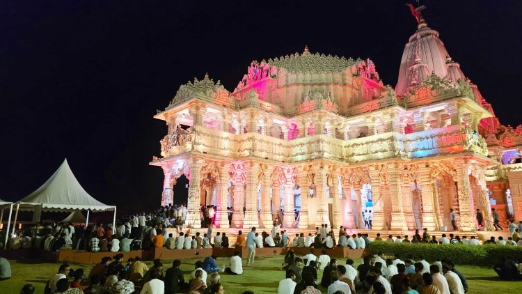 અધિક જેઠ માસ નિમિત્તે પ્રથમ જ્યોતિર્લિંગ સોમનાથ ખાતે ભાવિકોનો ભક્તિ સમુદ્ર છલકાયો