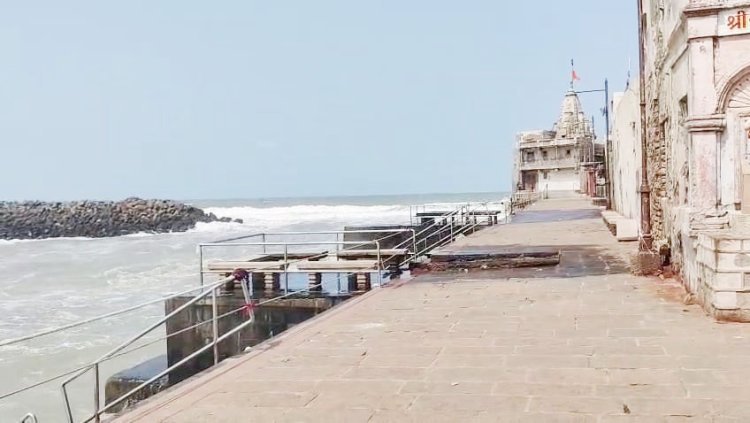 દ્વારકાની ગોમતી નદીના જોખમી પ્રથમ ત્રણ ઘાટ નજીક નાહવા પર પ્રતિબંધ