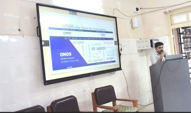 બહાઉદ્દીન સરકારી કોલેજમાં ONOS અને લાઇબ્રેરી OPAC વિષયક વર્કશોપ યોજાયો
