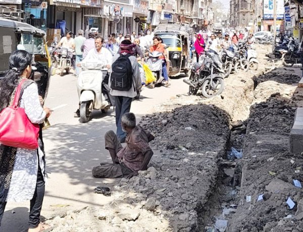 જૂનાગઢ શહેરમાં રસ્તા રીપેરીંગ કામમાં વ્યાપક કૌભાંડની આશંકા