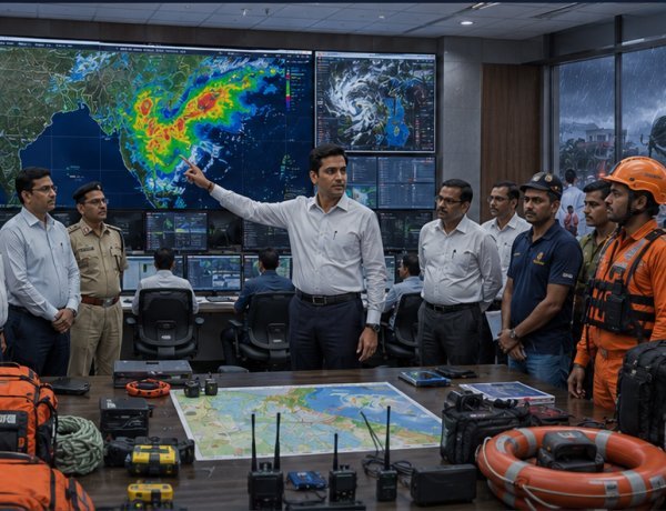 હવામાન વિભાગની આગાહીને પગલે કલેક્ટર યોગેશ ચૌધરીએ નાગરિકોને સાવચેત રહેવા કરી અપીલ; NDRF અને SDRF ની ટીમો તૈનાત