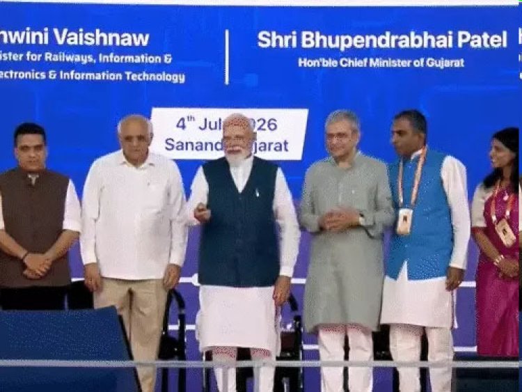 સાણંદથી સેમિકન્ડક્ટર યુગની શરૂઆત, PM મોદીએ CG સેમિ પ્લાન્ટનું ઉદ્ઘાટન કર્યું