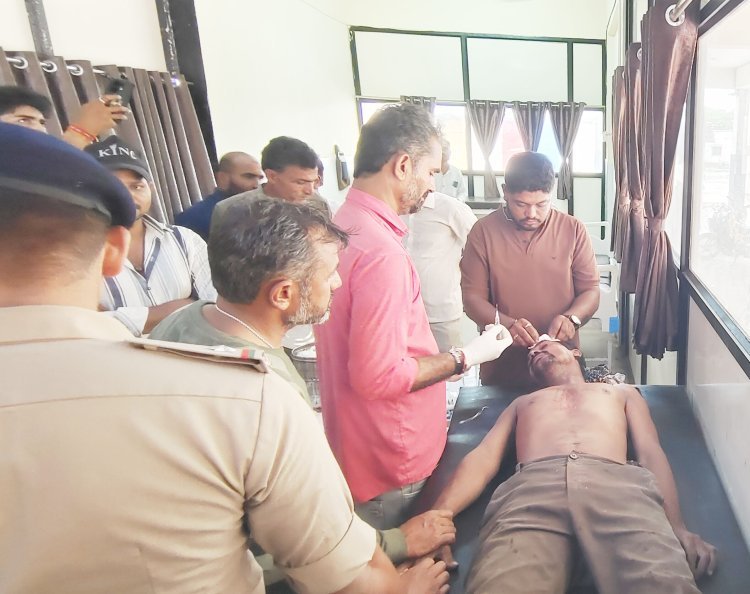 વેરાવળના ઈશ્વરીયા ગામે ખેતમજૂર પર દિપડાનો જીવલેણ હુમલો, ગંભીર હાલતમાં ઇજાગ્રસ્તને સિવિલમાં ખસેડાયો