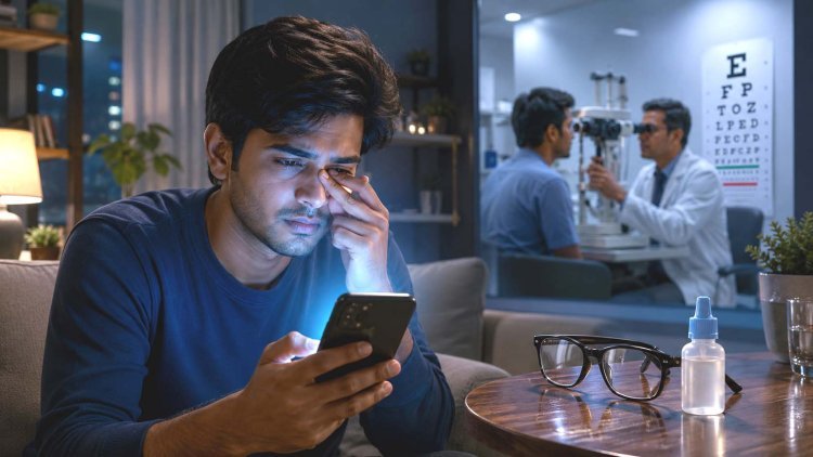 દરરોજ વધુ સમય મોબાઇલ જોતા હો? આંખોને બચાવવા માટે જાણો નિષ્ણાતોની સલાહ