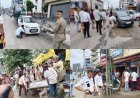 ઝાંઝરડા વિસ્તારમાં ટ્રાફીકને અડચણરૂપ દબાણો દુર કરાયા : ૪૦ વાહનોને દંડ ફટકાર્યો