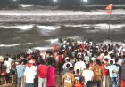 બાણગંગા શિવલીંગ પર ‘શિવજીની આંખ’ દેખાયાની અફવાથી લોકોનાં ટોળા ઉમટી પડયા