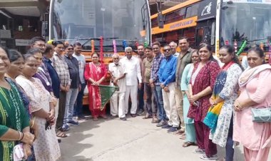 કેશોદ એસટી ડેપોને બે નવી બસની ભેટ : નાથદ્વારા રૂટ પર નિયમિત સેવા શરૂ, ધારાસભ્ય દેવાભાઈ માલમે લીલી ઝંડી આપી રવાના કરી