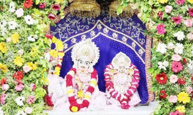 શ્રાવણ માસનાં પ્રારંભે શ્રી સ્વામિનારાયણ મુખ્ય મંદિરમાં બિરાજતા સિધ્ધેશ્વર મહાદેવનાં દર્શને હરીભકતો ઉમટી પડયા