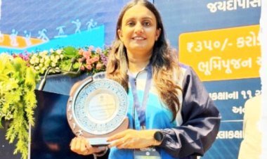 સોમનાથ અને જૂનાગઢ રેંન્જના ડીઆઇજીના ધર્મપત્ની વંદનાબાને ગાંધીનગર ખાતે શૂટિંગ સ્પર્ધાનો પ્રતિષ્ઠિત એવોર્ડ અપાયો