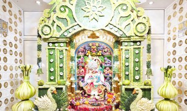 પવિત્ર શ્રાવણ માસમાં નાળિયેરી પૂનમ-રક્ષાબંધન પર્વ નિમિત્તે સિંહાસને નારિયેળીના પાનઅને દિવ્ય વાઘાનો શણગાર, હજારો ભક્તેએ કર્યા દર્શન