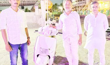 પોરબંદરમાં ગુમ થયેલું એક્ટિવા ગણતરીના કલાકોમાં શોધી કઢા્યું