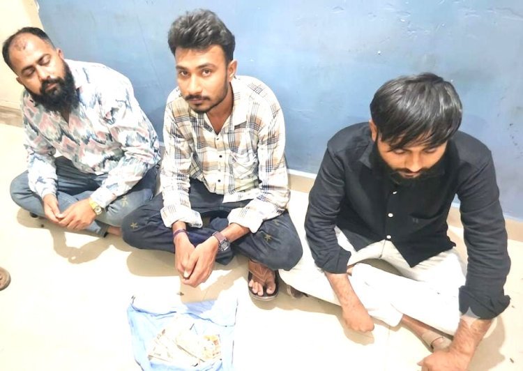 ઉના પોલીસે વાડી વિસ્તારમાં ચાલતું હાઈ પ્રોફાઈલ જુગાર ધામ પકડી પાડયું