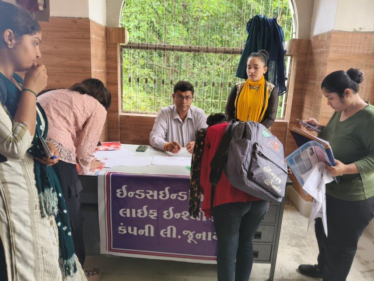 મહિલા સ્વાવલંબન દિન નિમિતે જૂનાગઢમાં મહિલાઓ માટે વિશેષ ભરતી મેળો યોજાયો : ૩૫૦ થી વધુ ઉમેદવારો હાજર, ૧૧૨ની પ્રાથમિક પસંદગી