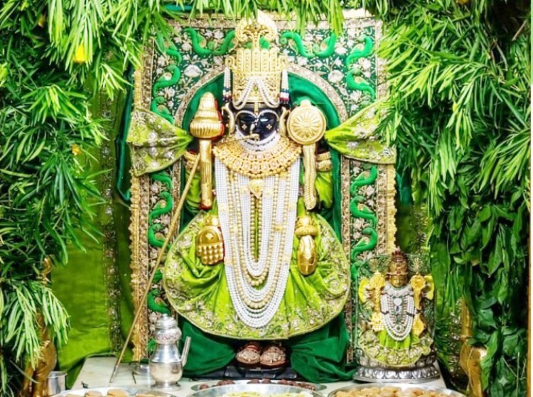 દ્વારકાધીશ જગતમંદિરમાં હરિયાળી અમાવસ્યાની પરંપરાગત રીતે ઉજવણી