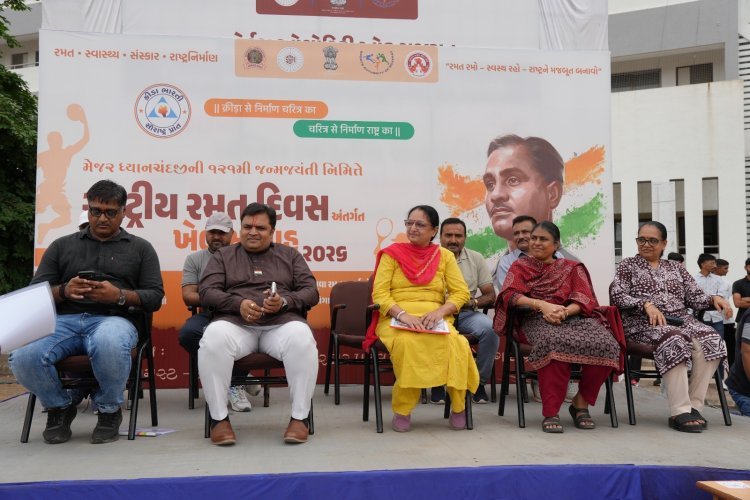 જૂનાગઢમાં ખેલકૂદ સપ્તાહનો રંગારંગ પ્રારંભ, 500થી વધુ ખેલાડી બહેનોએ મેદાનમાં બતાવી રમત પ્રતિભા
