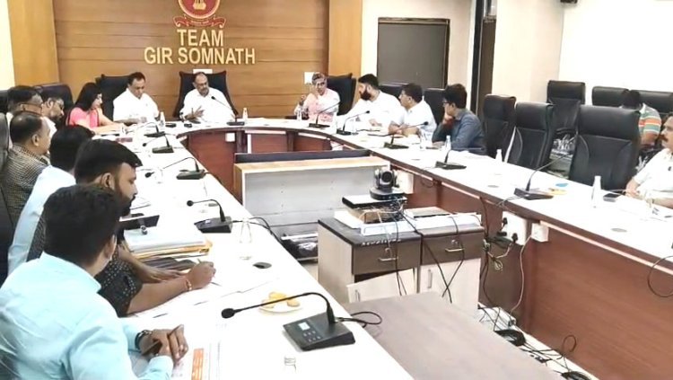 ગીર સોમનાથ જીલ્લા સેવા સદન ખાતે SEIAAની બેઠક યોજાઈ